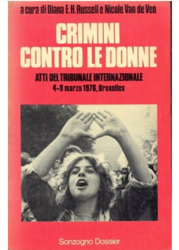 "Crimini contro le donne", copertina edizione italiana 1977